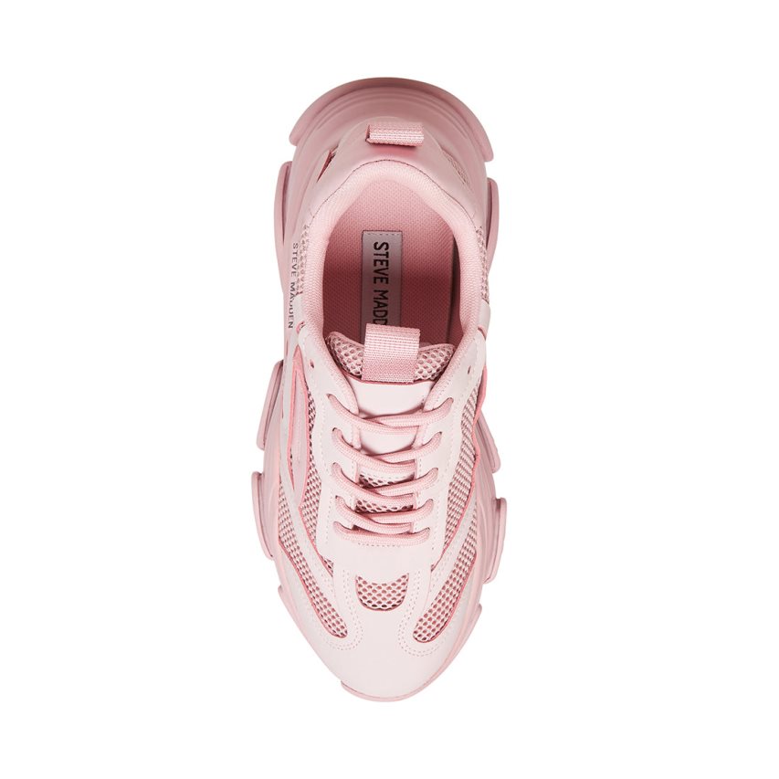 Pink Steve Madden Possession Dusty Women's Sneakers | PH 8940LI16